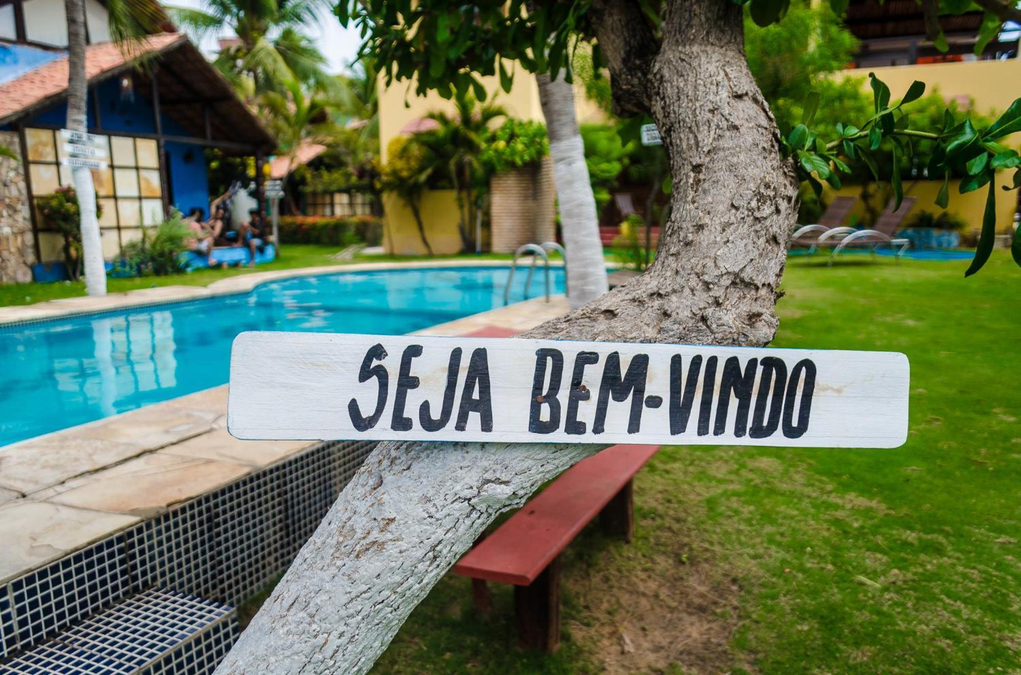 Pousada Refugio Do Manati Canoa Quebrada Buitenkant foto